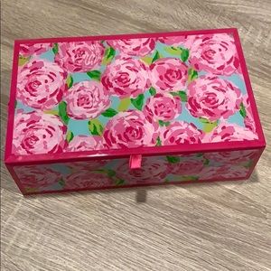 Lilly Pulitzer Glass Storage Box First Impressions